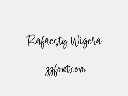 Rafaesty Wigera