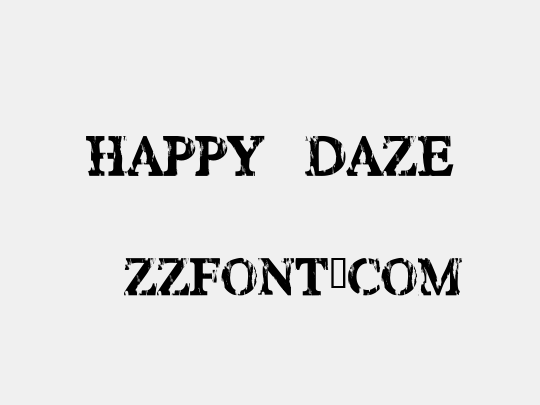 HAPPY DAZE