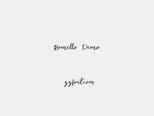 Romello Demo