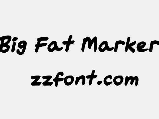 Big Fat Marker