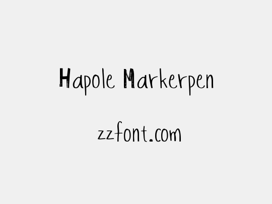 Hapole Markerpen