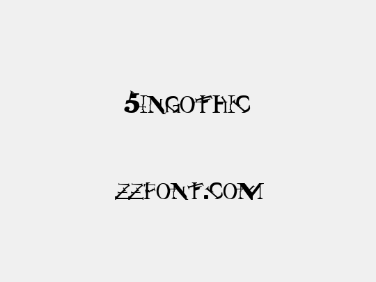 Singothic