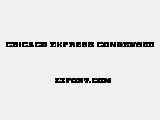 Chicago Express Condensed
