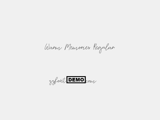 Warm Memories Regular