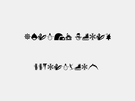 Winter Icons