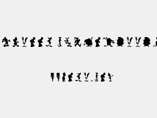 Cartoon Silhouettes