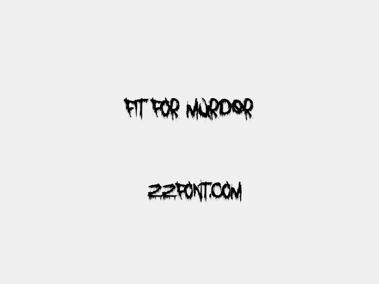Fit for Murder
