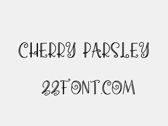Cherry Parsley