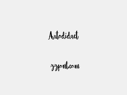 Autodidact