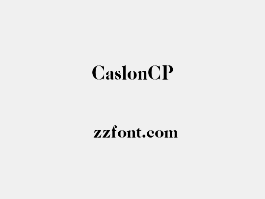 CaslonCP