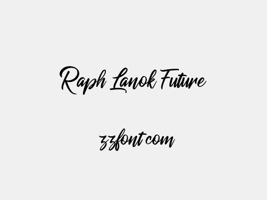 Raph Lanok Future
