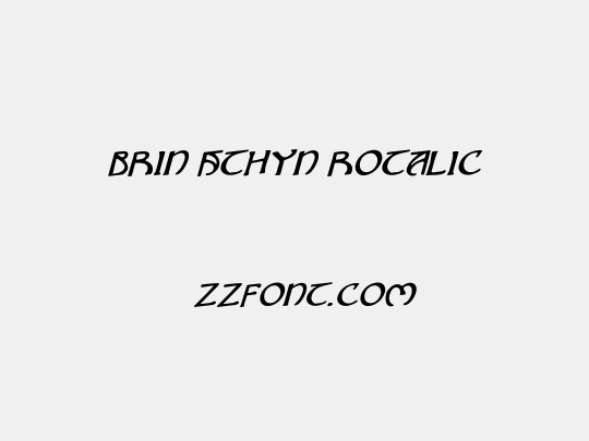 Brin Athyn Rotalic