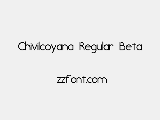 Chivilcoyana Regular Beta