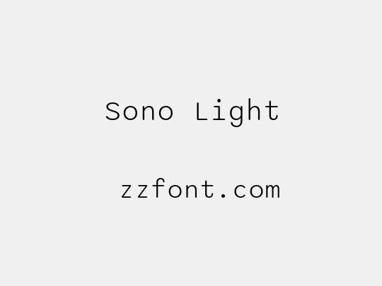 Sono Light