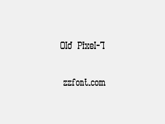 Old Pixel-7