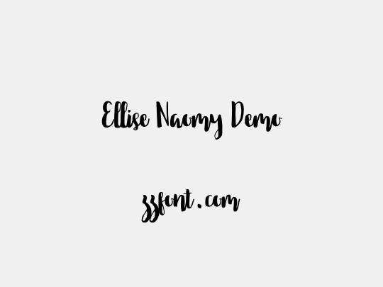 Ellise Naomy Demo
