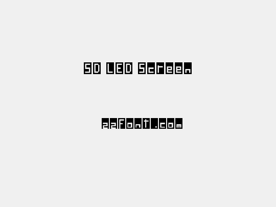 SD LED Screen