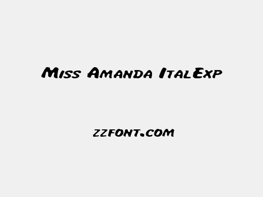 Miss Amanda ItalExp