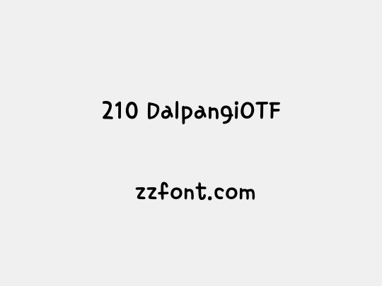 210 DalpangiOTF