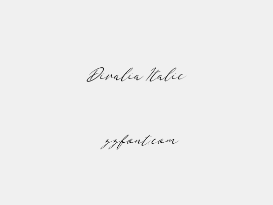 Divalia Italic