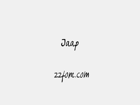 Jaap