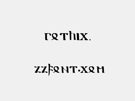 gothic 1