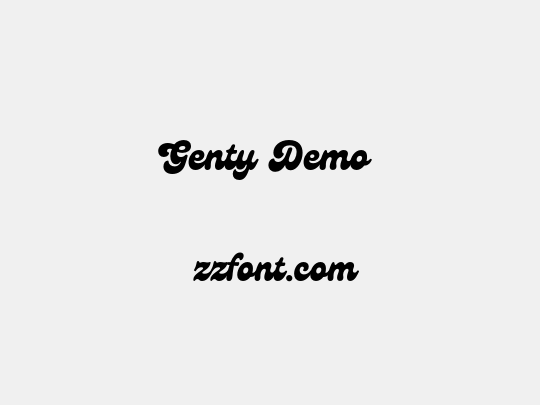 Genty Demo