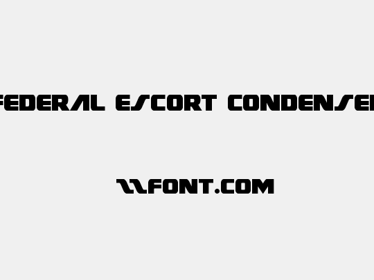 Federal Escort Condensed