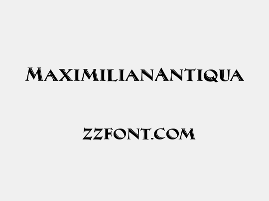 MaximilianAntiqua