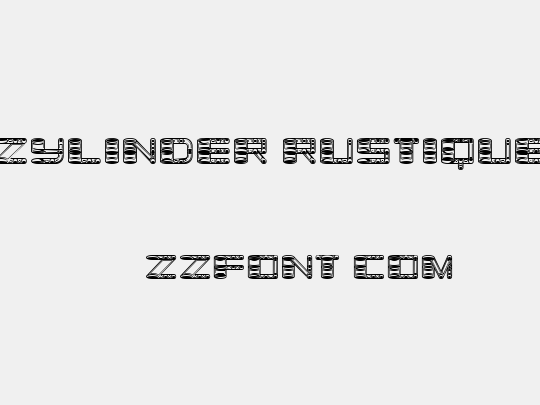 Zylinder Rustique