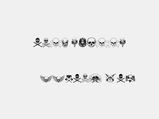 only skulls