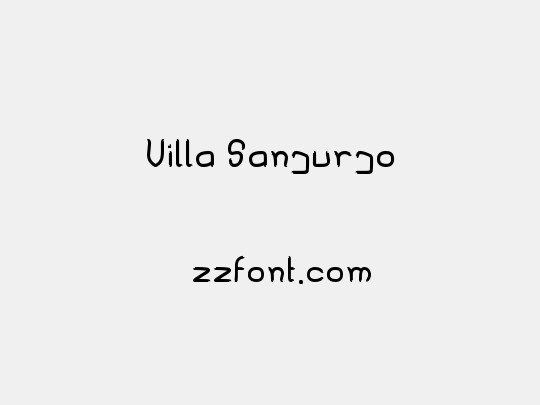Villa Sanjurjo