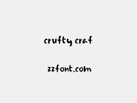 crufty craf
