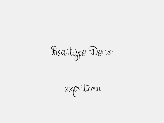 Beautype Demo