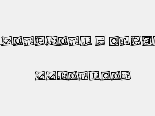 indezonefont - creative