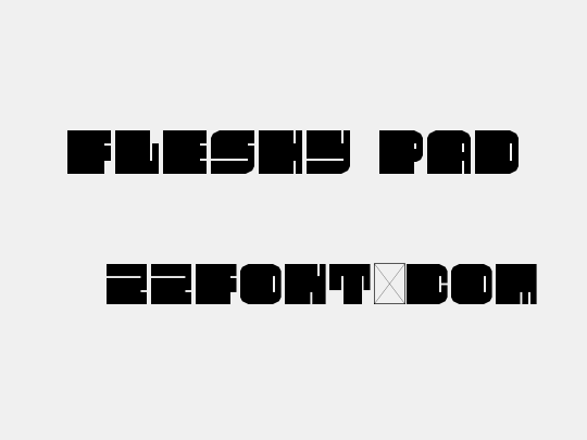 Fleshy Pad