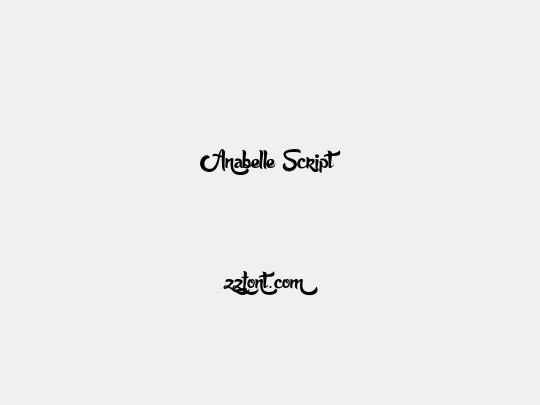 Anabelle Script 
