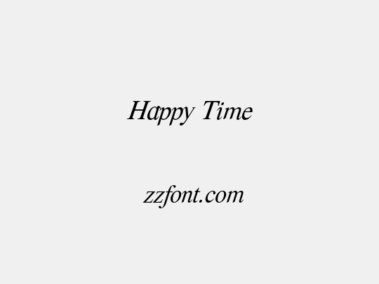 Happy Time