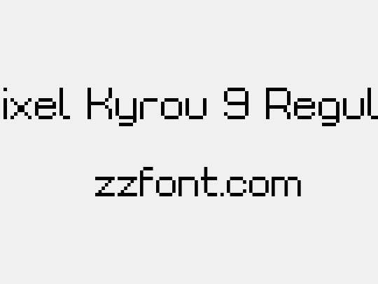 Grixel Kyrou 9 Regular