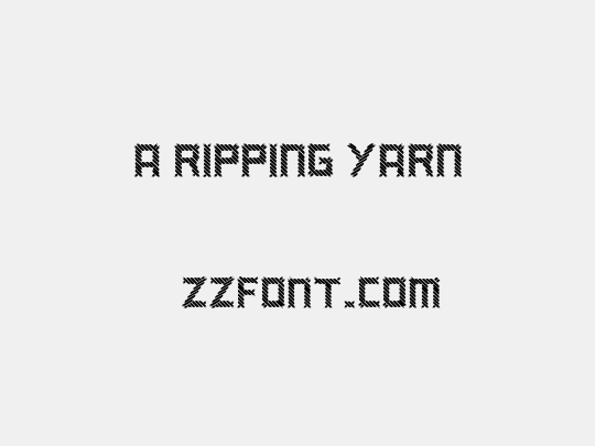 a ripping yarn