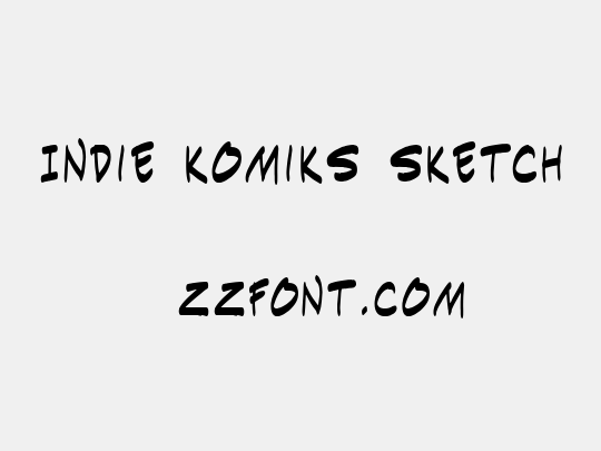 Indie Komiks Sketch