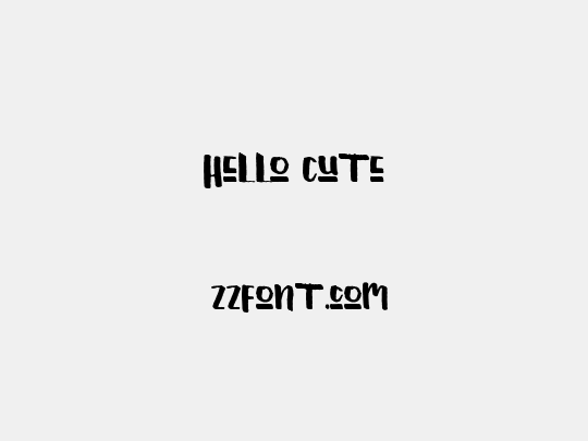 Hello Cute