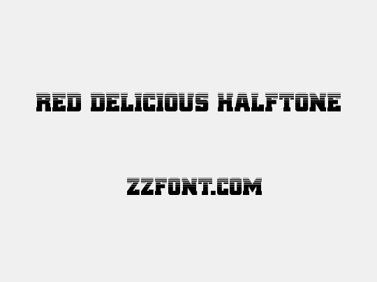Red Delicious Halftone