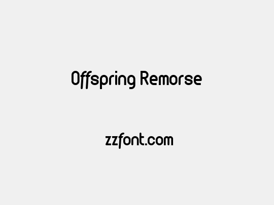 Offspring Remorse