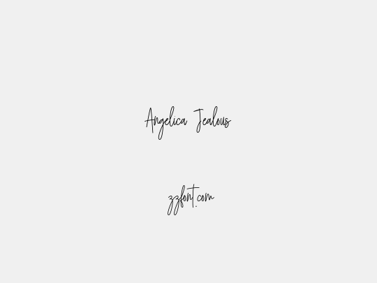 Angelica Jealous
