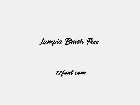 Lumpia Brush Free
