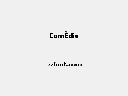 ComÈdie