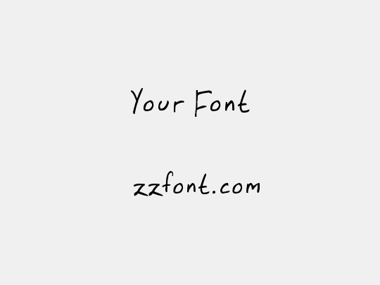 Your Font