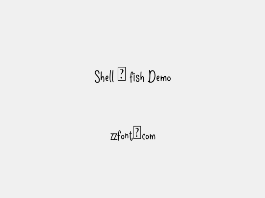 Shell & fish Demo