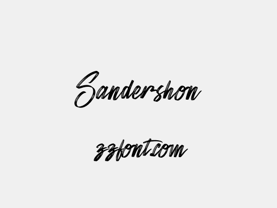 Sandershon